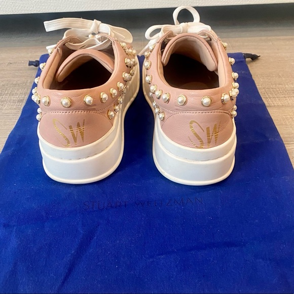 Stuart Weitzman Pearline Sneakers, Size 5.5 - Picture 5 of 8